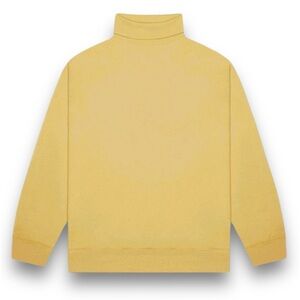 Essentials Fear Of God Women’s Light Tusca Yellow long sleeve Turtleneck NWT